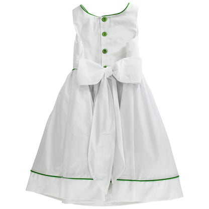 Bailey Boys Girls White Spring Fling Dress - Floral Embroidery by Bailey Boys