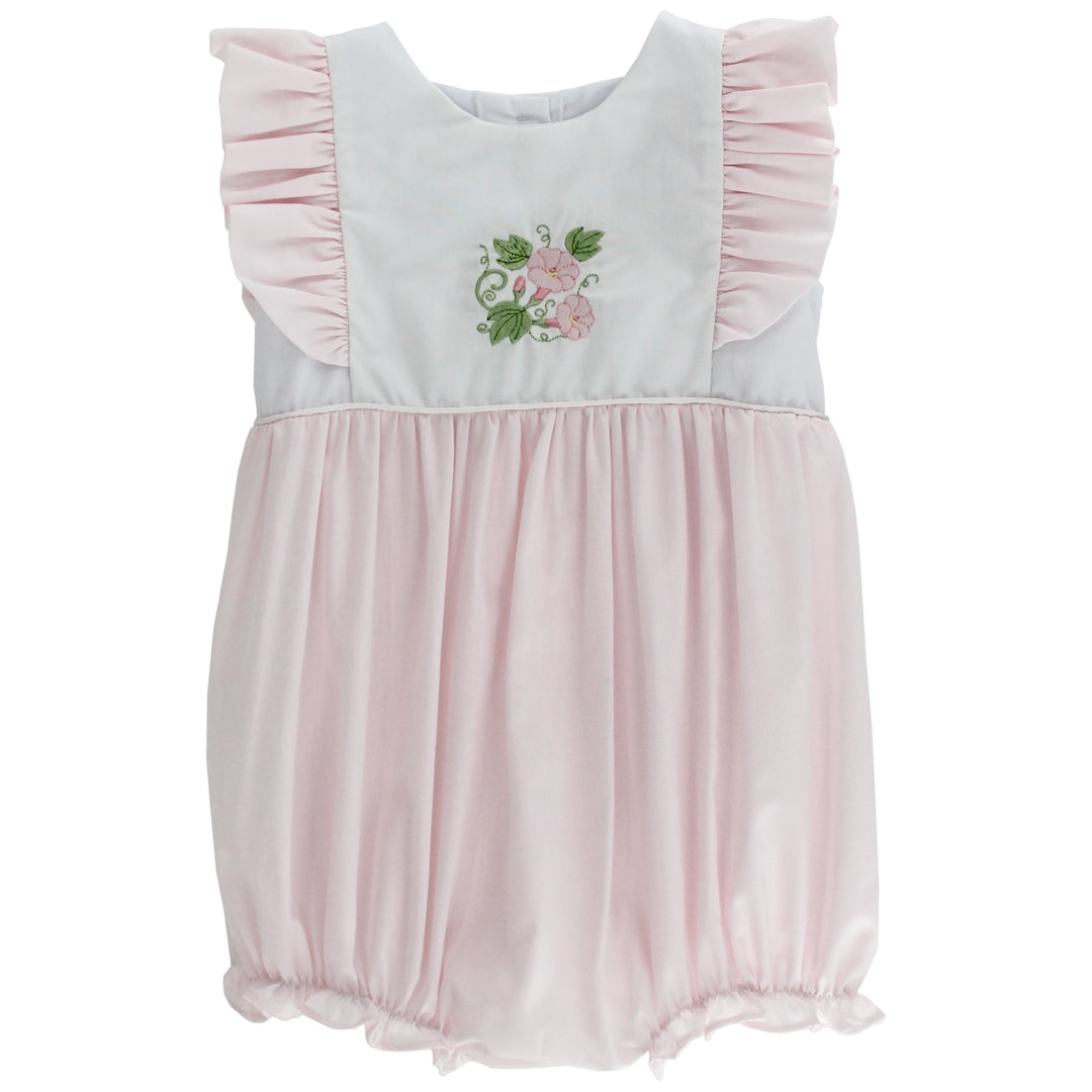 Bailey Boys Baby Girls Pink Morning Glory Flower Bubble by Bailey Boys