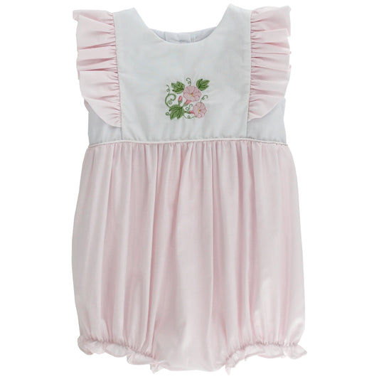 Bailey Boys Baby Girls Pink Morning Glory Flower Bubble by Bailey Boys