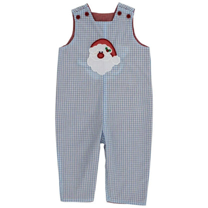 Bailey Boys Light Blue Reversible Santa Face Longall - Reverses to Red Helicopter by Bailey Boys