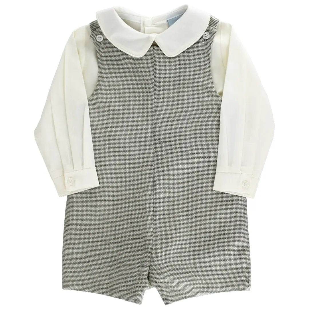 Bailey Boys Basil Green Dressy Jon Jon with Tabs by Bailey Boys