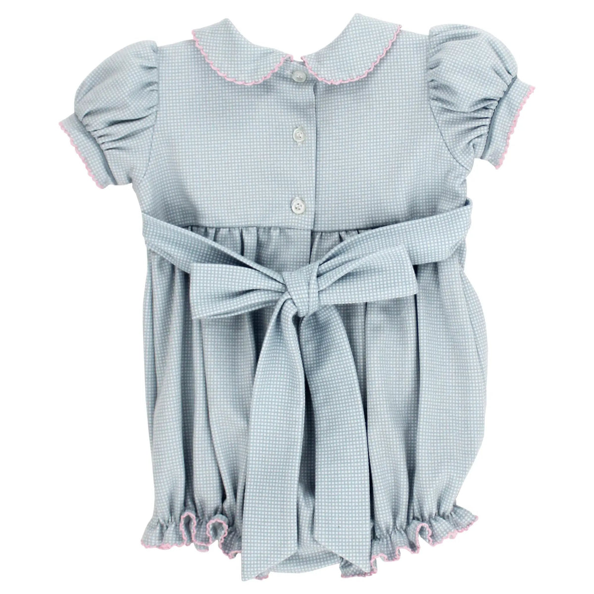 Bailey Boys Baby Girls Autumn Heirlooms Embroidered Bubble with Sash