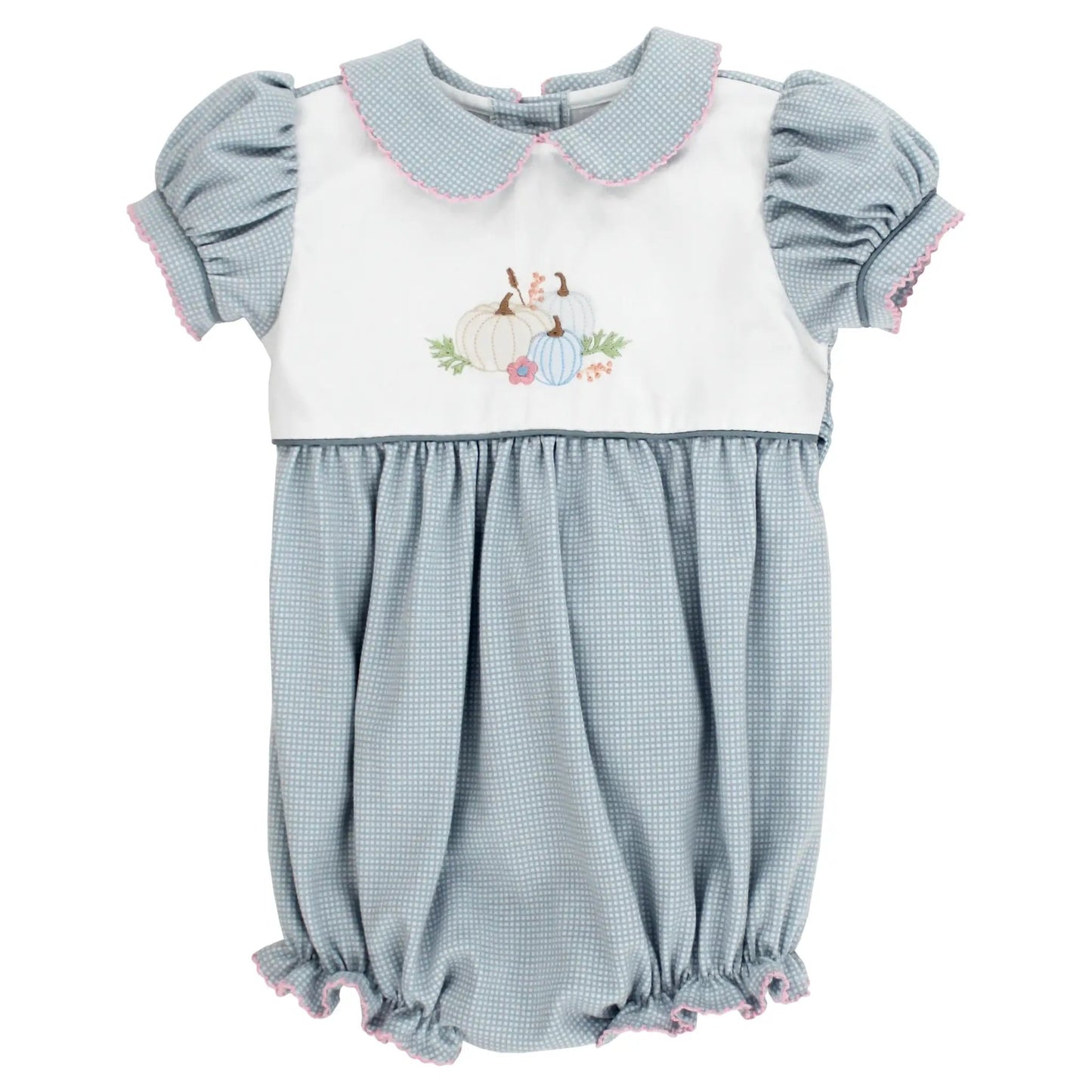 Bailey Boys Baby Girls Autumn Heirlooms Embroidered Bubble with Sash by Bailey Boys