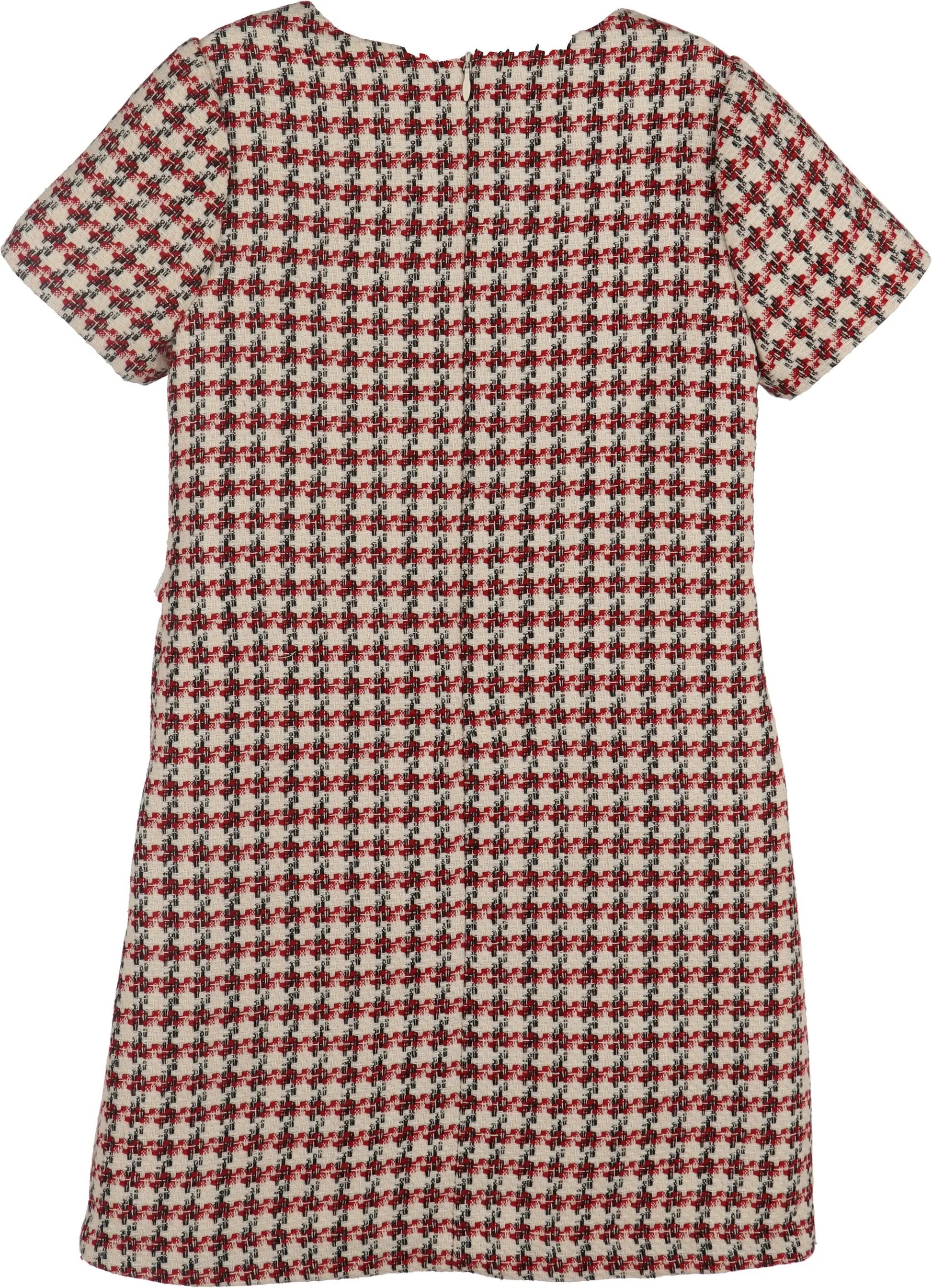 Luli & Me by Casero Girls Red Tweed Christmas Princess Dress