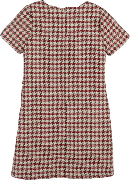 Luli & Me by Casero Girls Red Tweed Christmas Princess Dress by Luli & Me