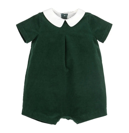 Sophie & Lucas Baby Boys Good Tidings Bubble - Green by Sophie & Lucas