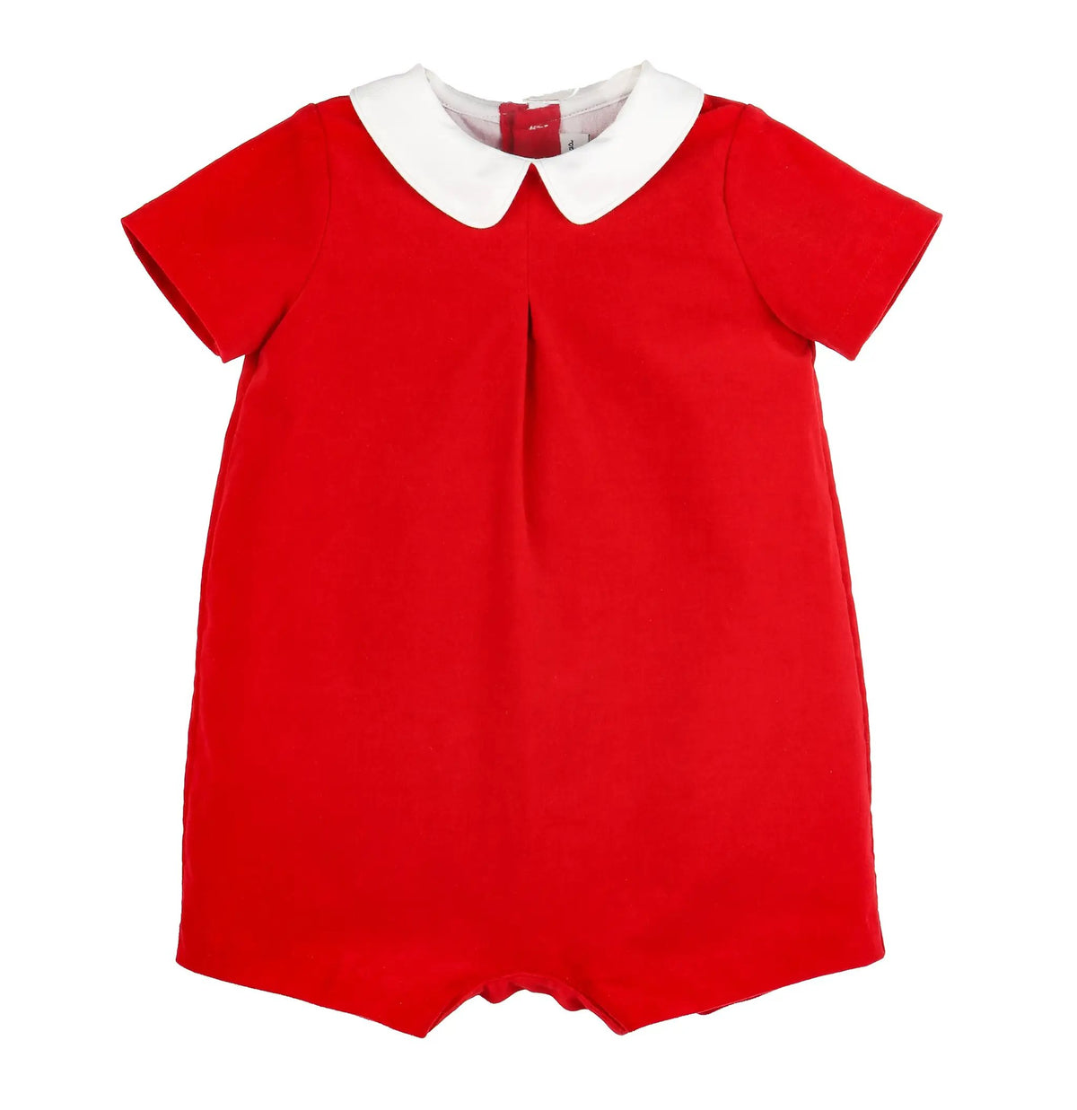 Sophie & Lucas Baby Boys Good Tidings Bubble - Red by Best Dressed Child