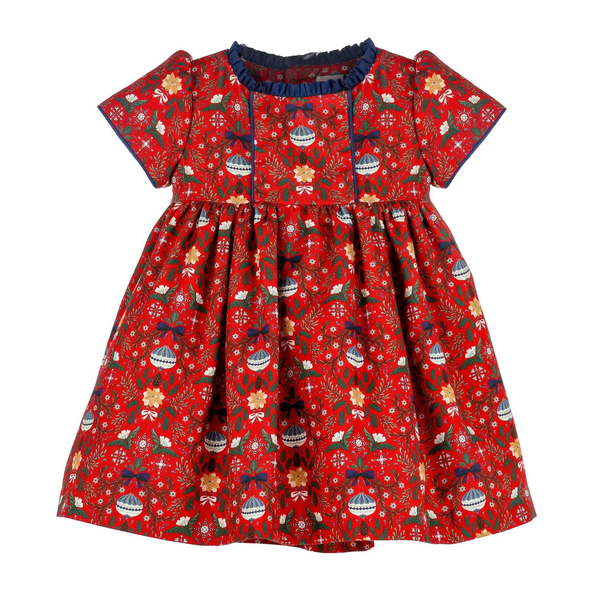 Sophie & Lucas Girls Red Santa's Sweetheart Dress by Sophie & Lucas