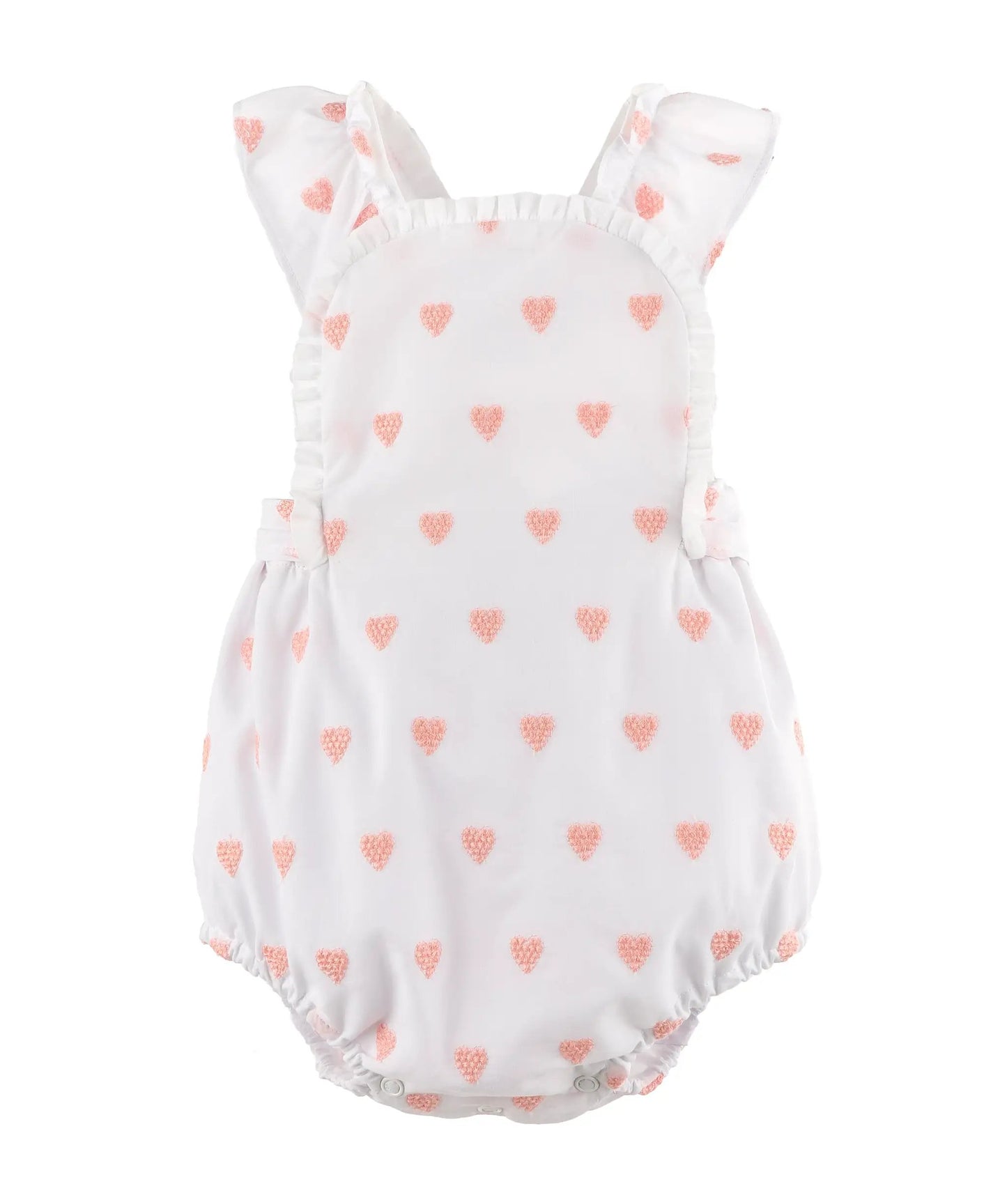 Sophie & Lucas Girls Pink Sweethearts Broderie Bubble by Sophie & Lucas