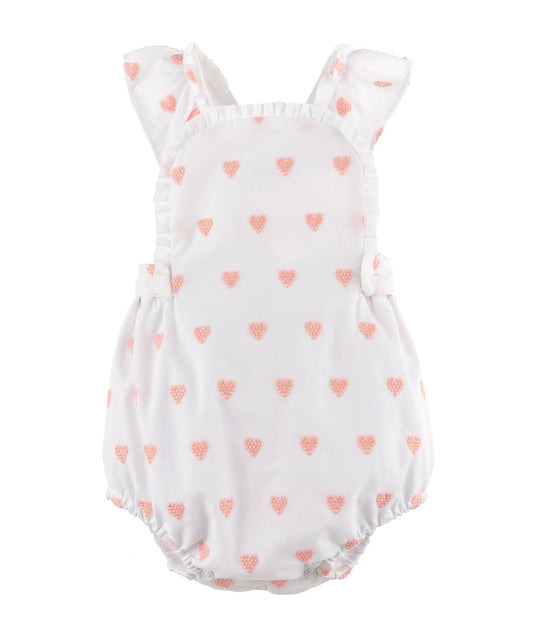 Sophie & Lucas Girls Pink Sweethearts Broderie Bubble by Sophie & Lucas