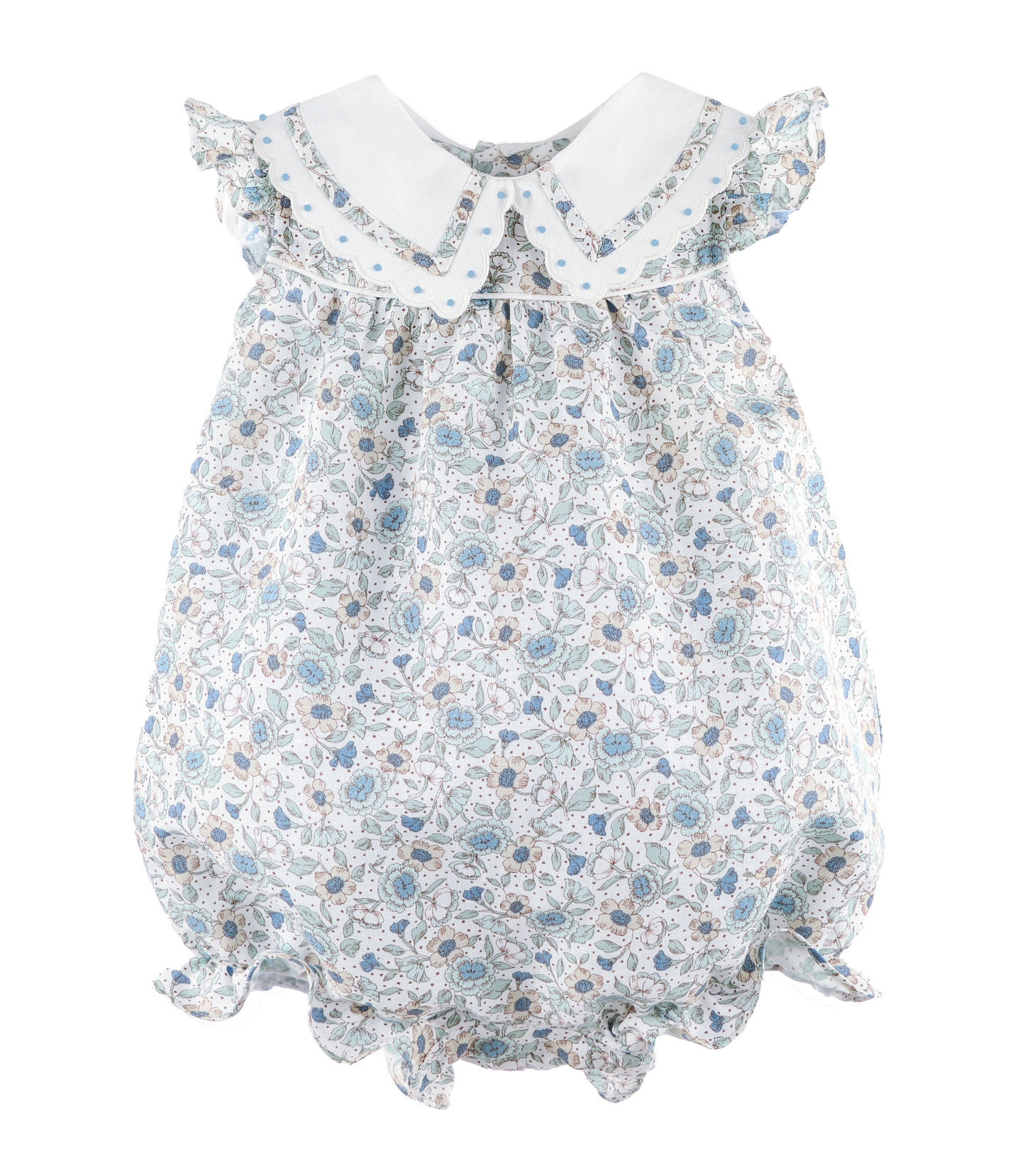 Sophie & Lucas Girls Blue Belle Blooms Kate Bubble by Sophie & Lucas
