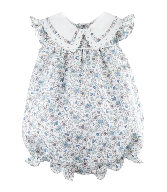 Sophie & Lucas Girls Blue Belle Blooms Kate Bubble by Sophie & Lucas