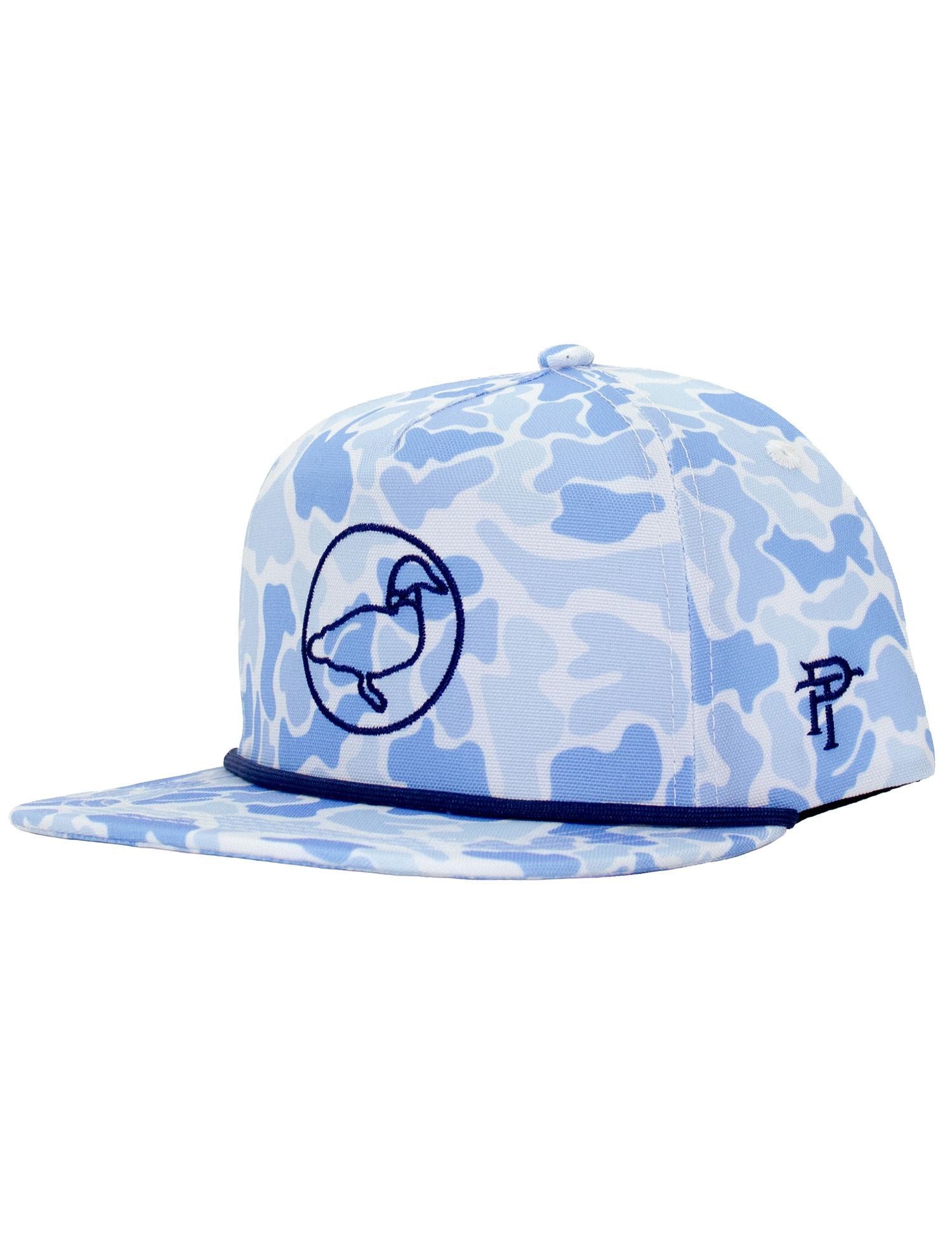 Properly Tied Youth Classic Rope Hat - River Camo Logo