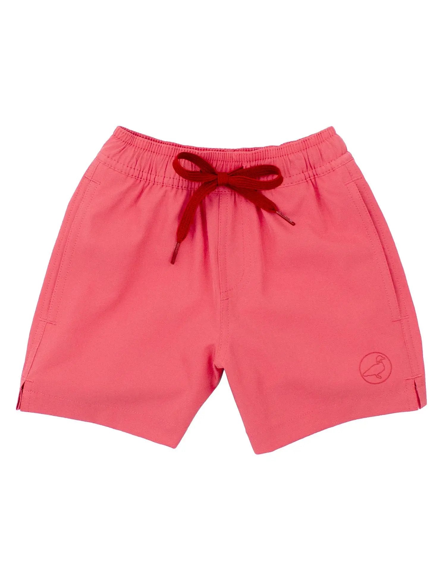 Properly Tied Boys Splash Swim Trunks - Freedom Flag