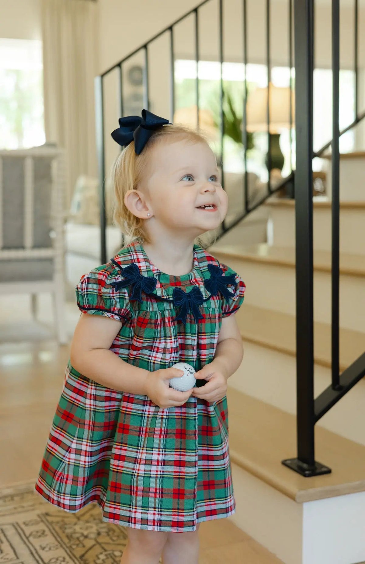 Bailey Boys Girls Christmas Plaid Float Dress