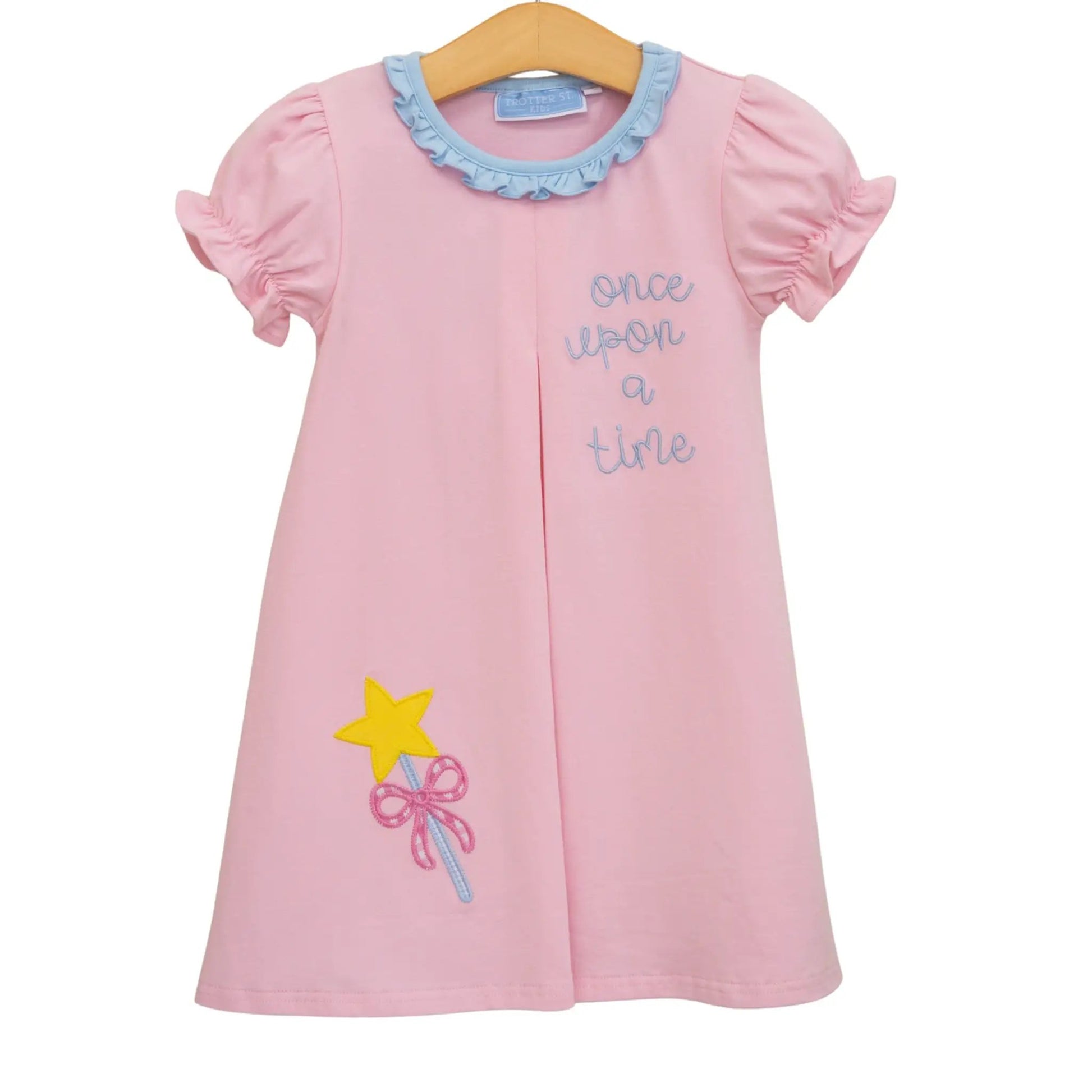 Trotter Street Kids Girls Pink Once Upon A Time Dress