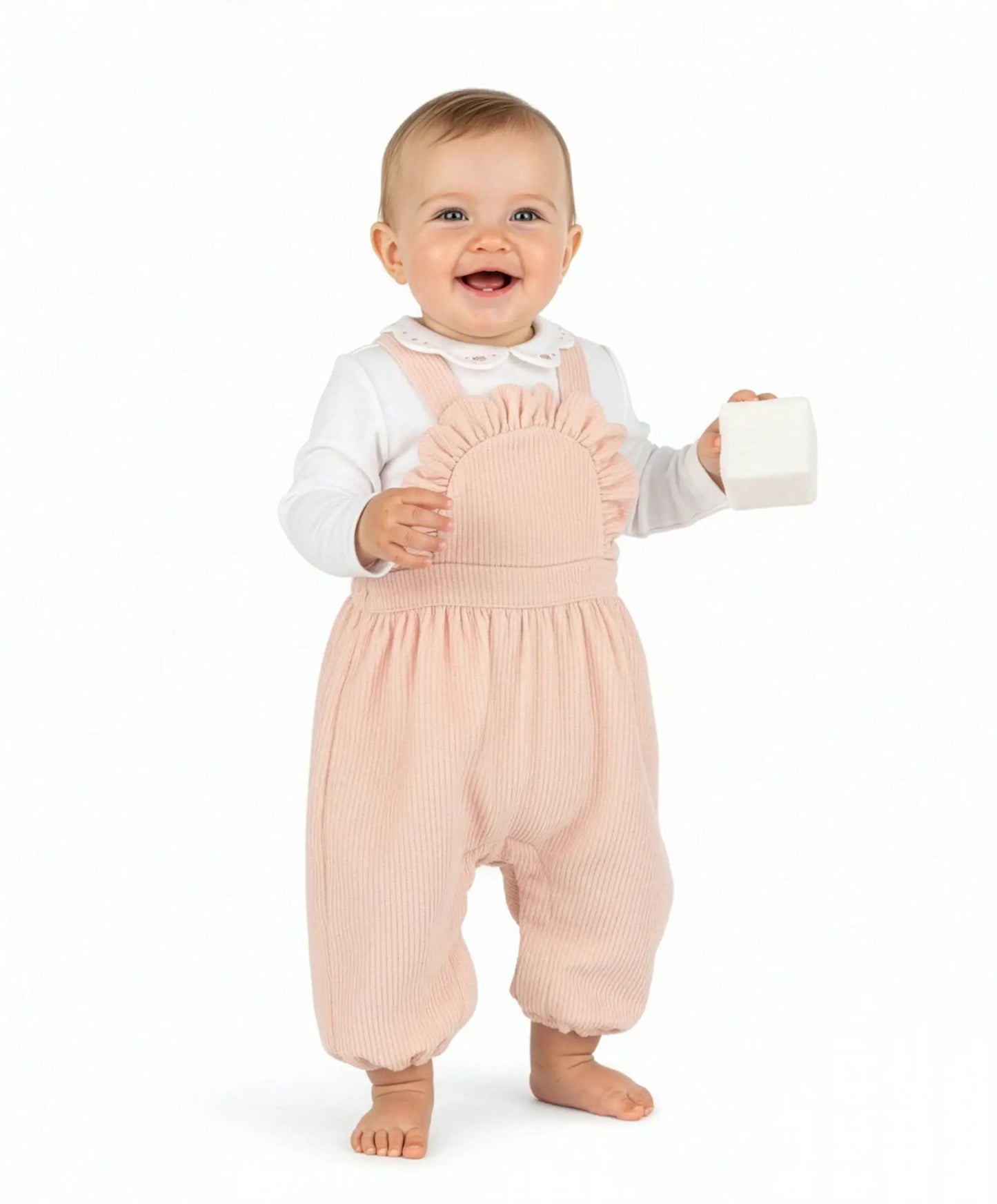 Sophie & Lucas Girls Classic Cord Pink Longall