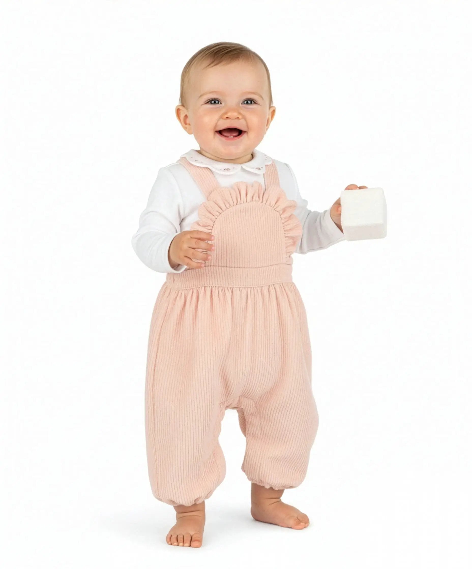 Sophie & Lucas Girls Classic Cord Pink Longall