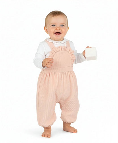 Sophie & Lucas Girls Classic Cord Pink Longall