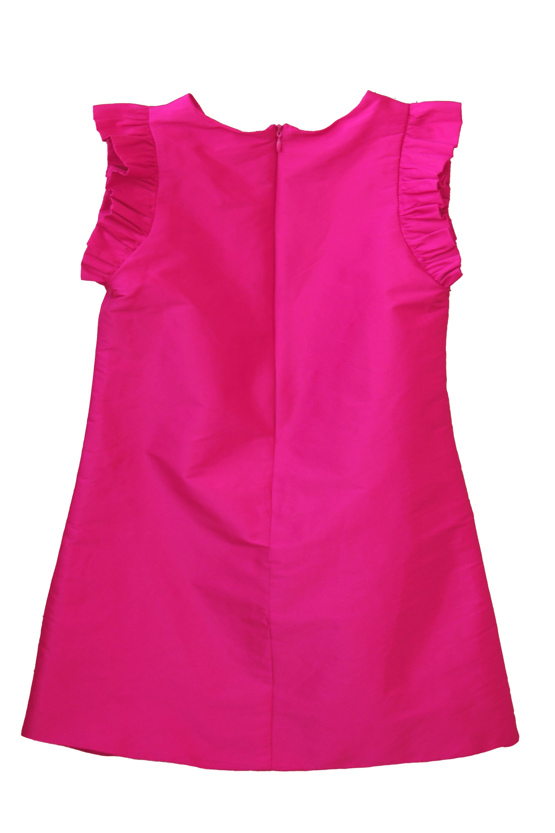 Susanne Lively Girls Flutter Sleeve A-Line Party Dress - Fuchsia Pink