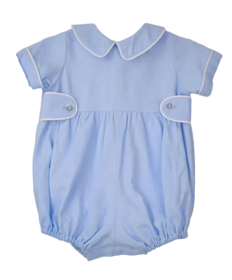 Funtasia Too Baby Boys Dressy Linen Bubble - Light Blue