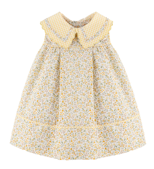 Sophie & Lucas Girls Garden Club Miller Dress - Yellow by Sophie & Lucas