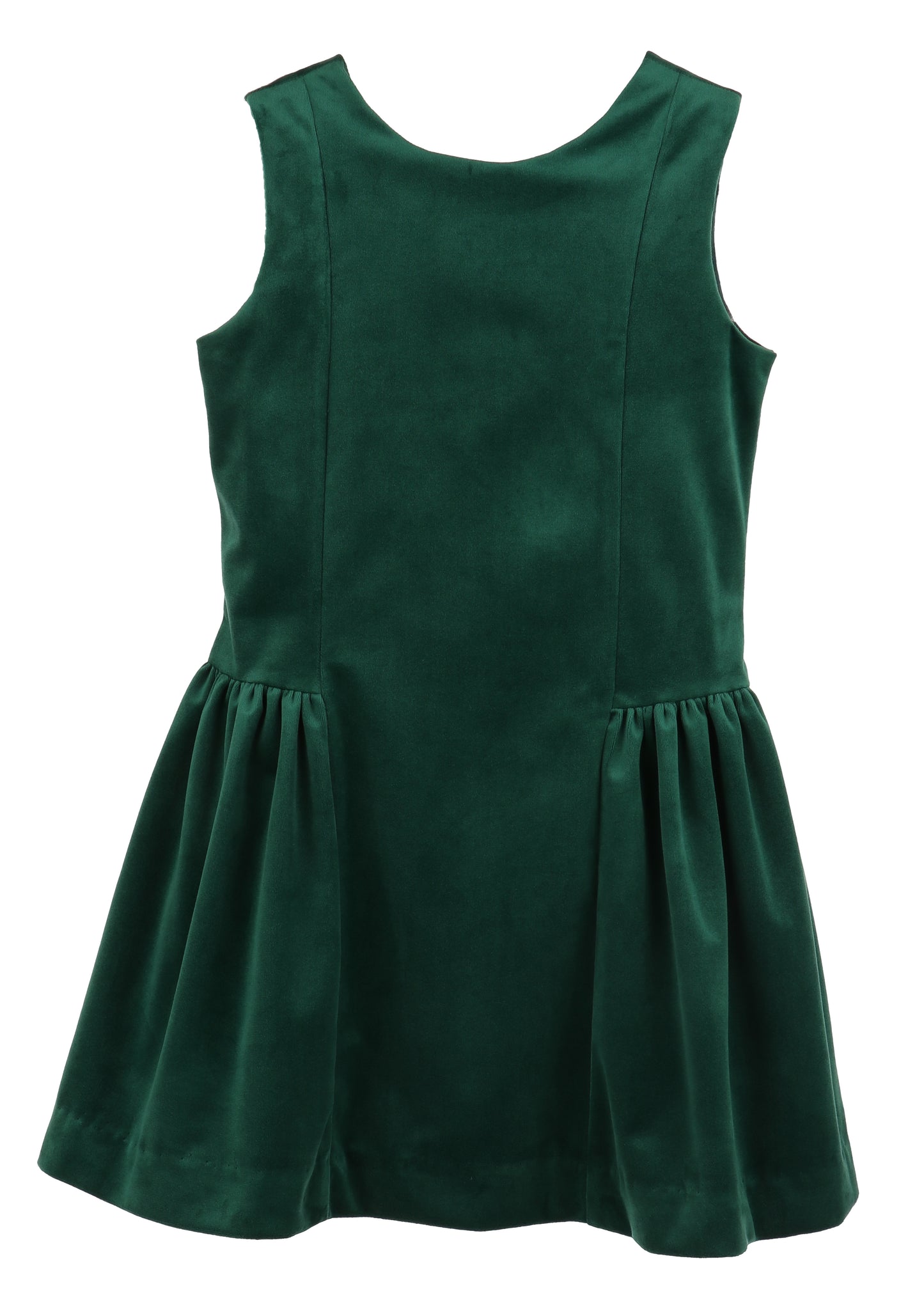 Luli & Me Girls Deluxe Velvet Princess Dress - V-Back