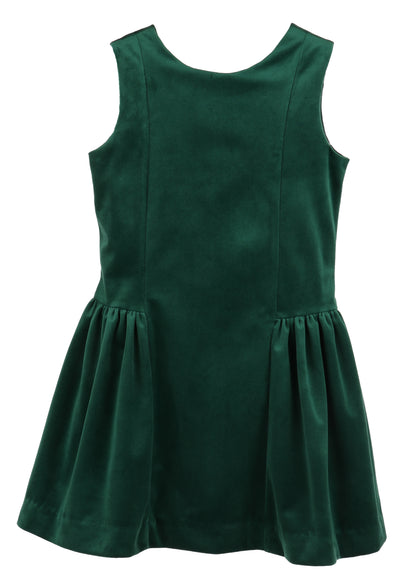 Luli & Me Girls Deluxe Velvet Princess Dress - V-Back
