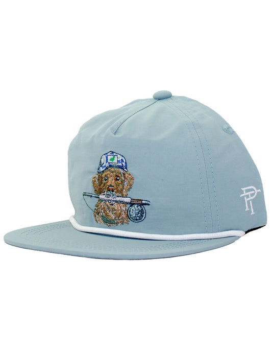 Properly Tied Youth Classic Rope Hat - Light Blue Fishing Buddy by Properly Tied