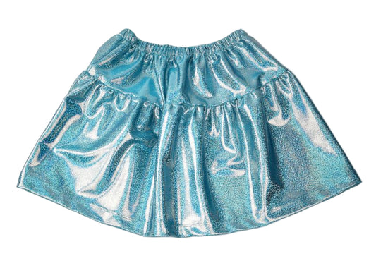 Funtasia Too Girls Sparkly Party Skirt - Aqua by Funtasia