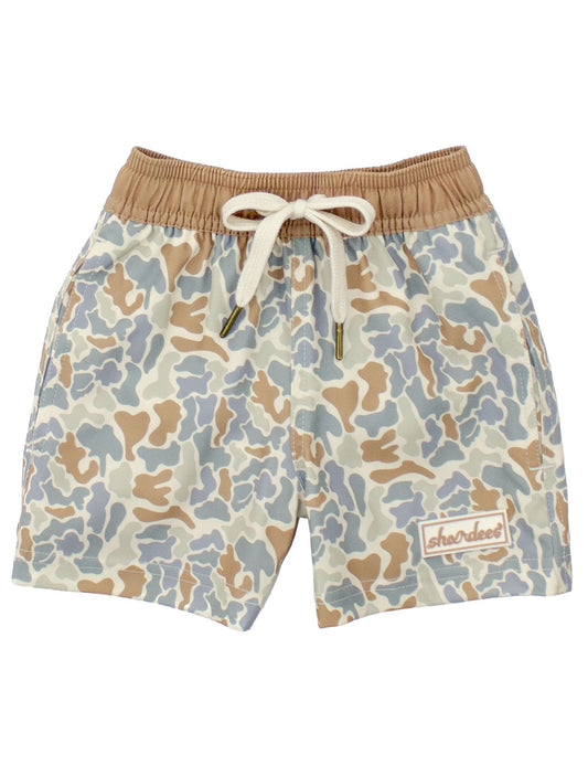 Properly Tied Boys Shordees Swim Trunks - Field Camo by Properly Tied