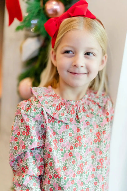 Lila & Hayes Girls Emma Leggings Set - Floral Noel by Lila & Hayes