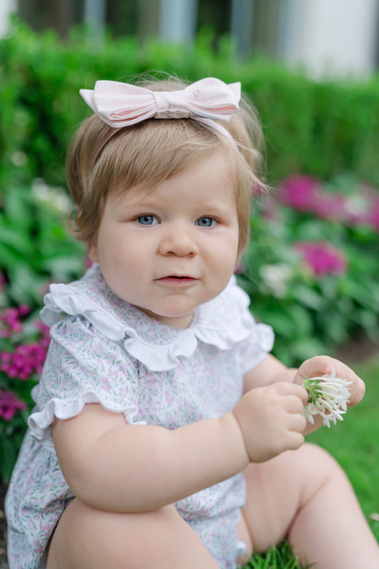 Lila & Hayes Baby Girls Council Bubble - Pink Garden Soiree Floral by Lila & Hayes