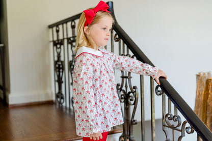 Lila & Hayes Girls Morgan Leggings Set - Red Christmas Nutcracker Ballet by Lila & Hayes