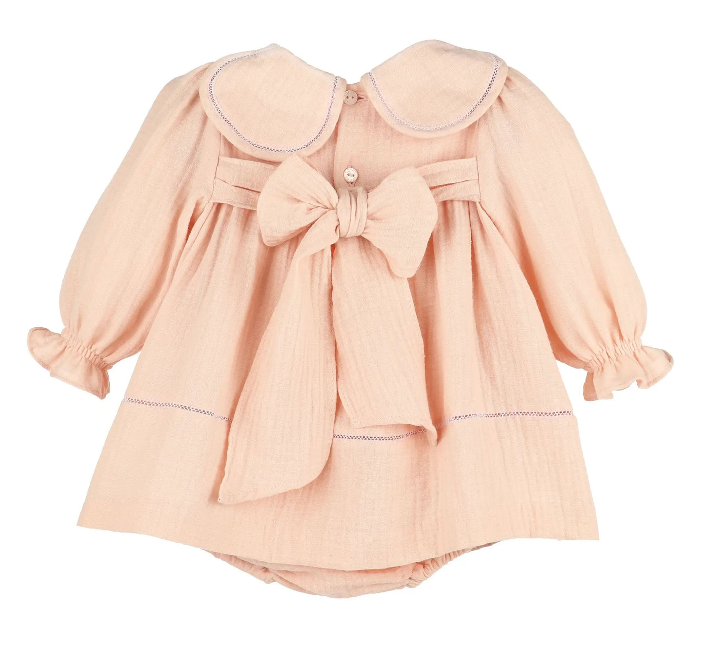 Sophie & Lucas Girls Pink Cuddle Cotton Petal Float Bubble