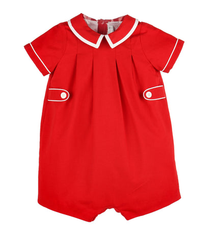 Sophie & Lucas Boys Red & White Winterberry Bubble