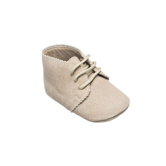 Elephantito Baby Shoes - Scallop Bootie - Tan Sand by Elephantito