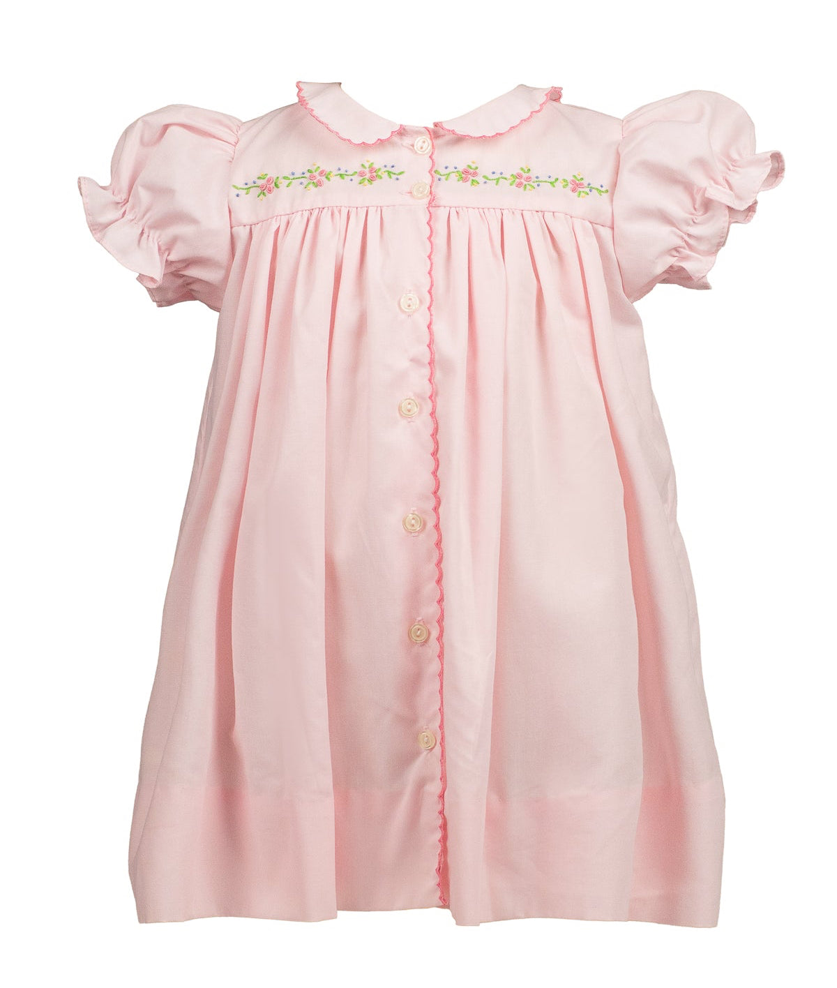 Proper Peony Girls Pink Begonia Ingrid Dress by Proper Peony