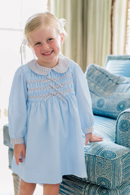 Proper Peony Girls Blue Bree Dress