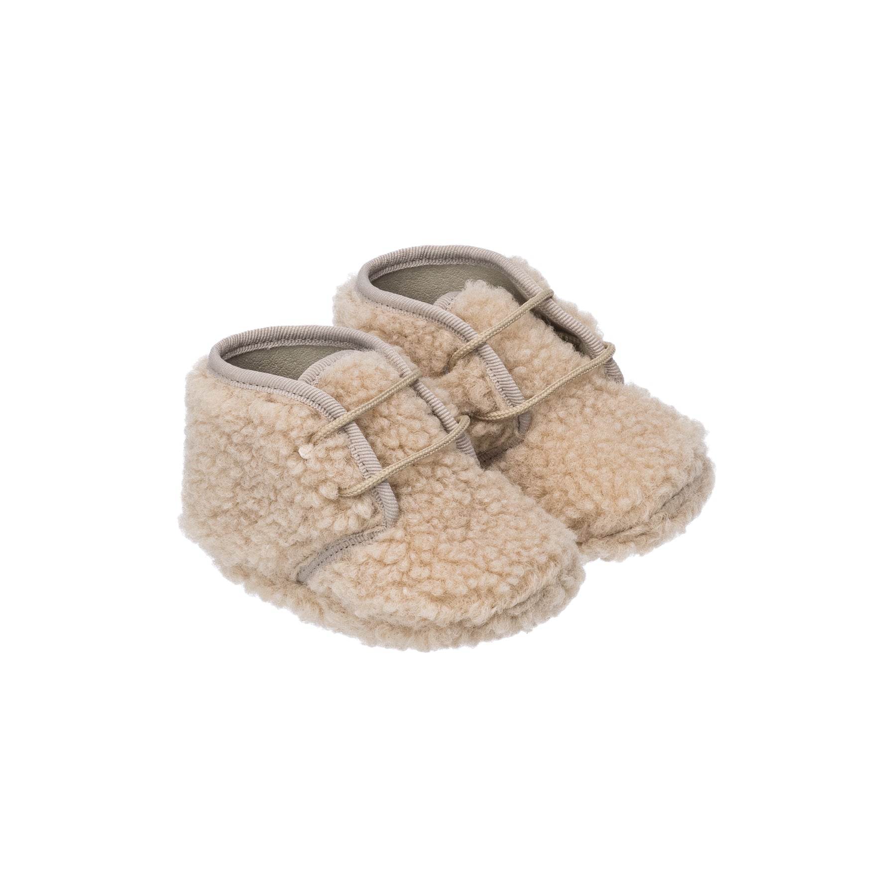Elephantito Baby Shoes - Booties - Shearling - Beige