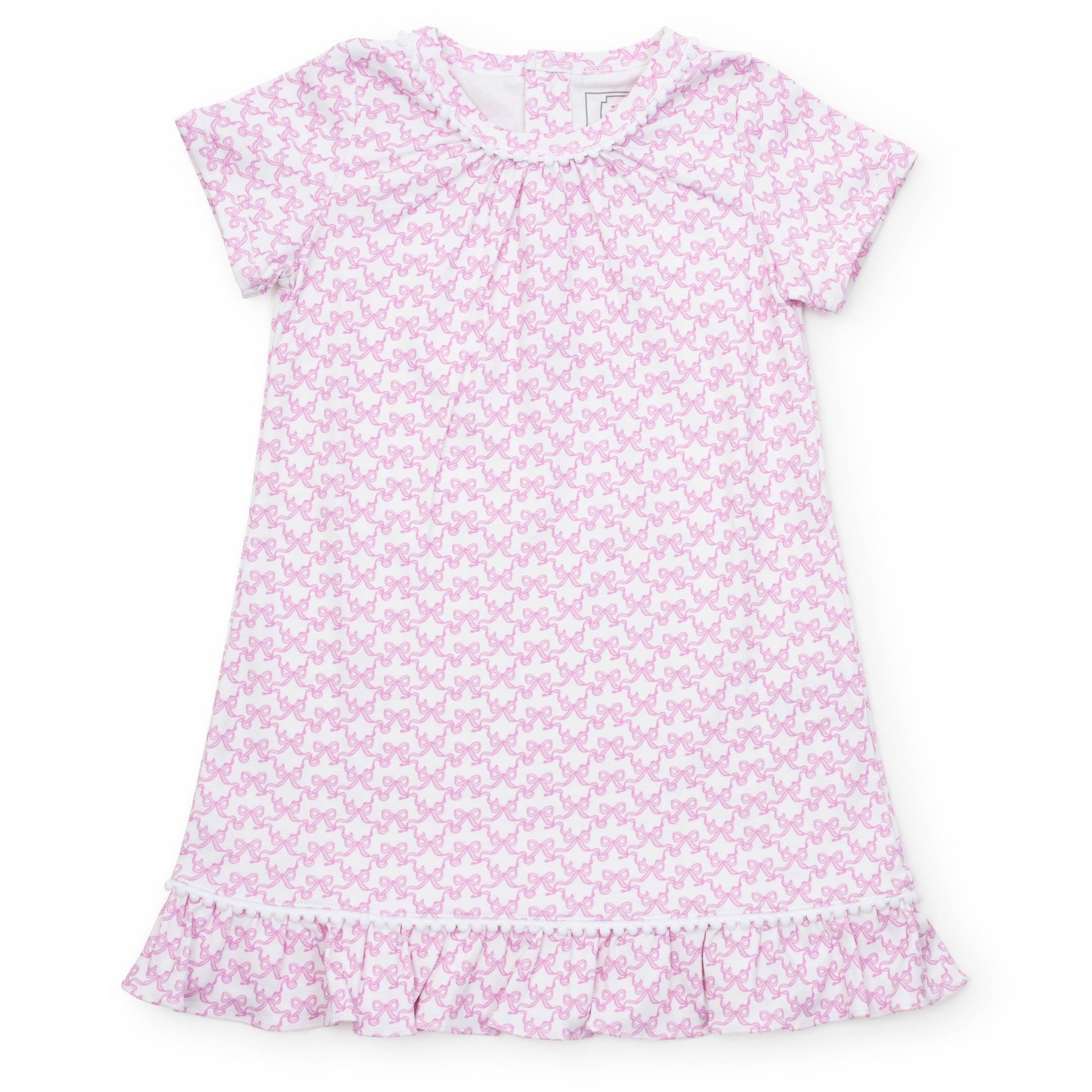 Lila & Hayes Girls Camden Play Dress - Pink Pretty Bows