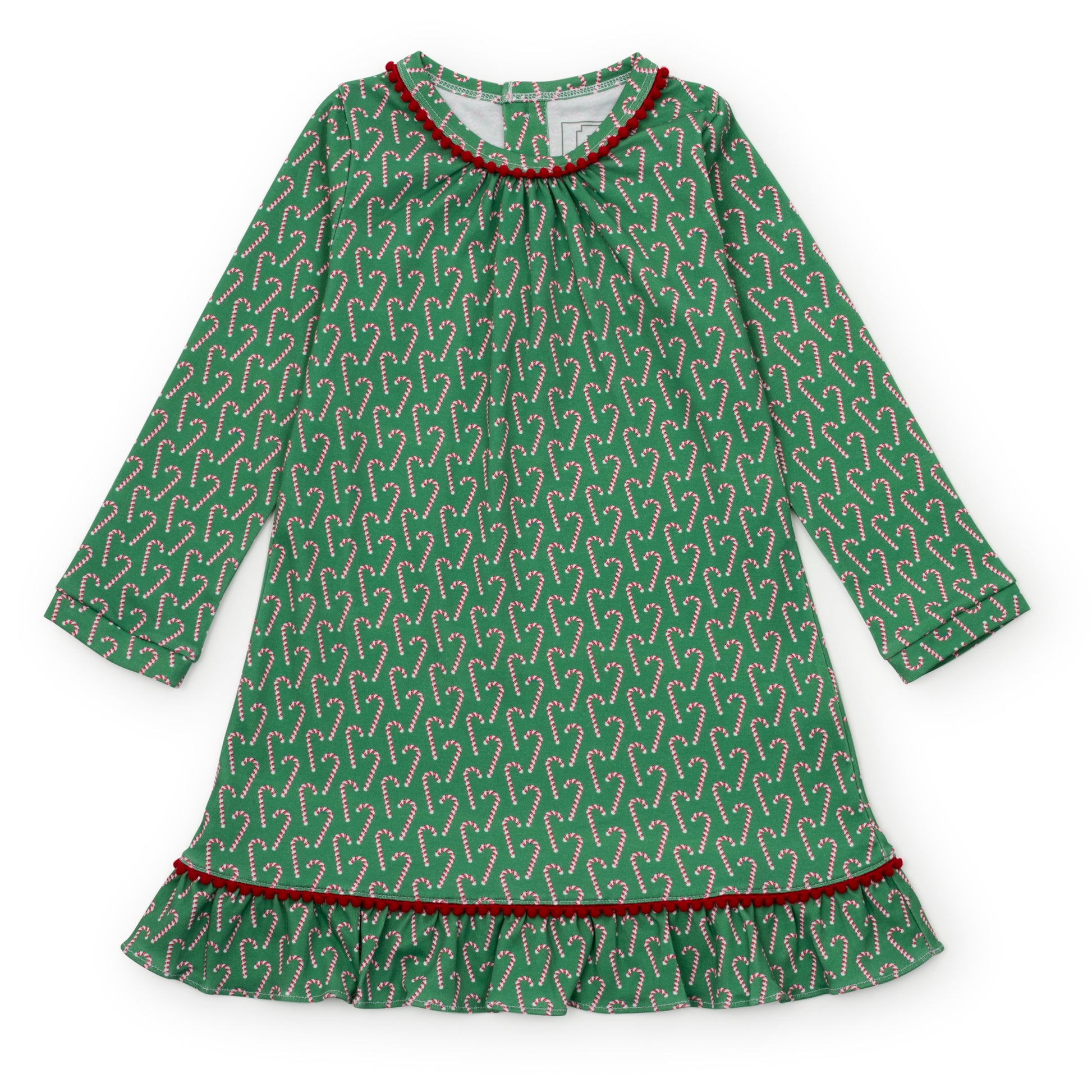 trendy green dress Lila & Hayes Girls Carlin Dress