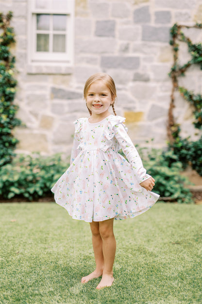 Proper Peony Girls Pink En Pointe Twirl Dress by Proper Peony