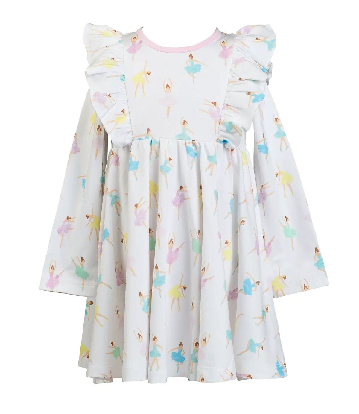 Proper Peony Girls White Tutu Twirl Dress