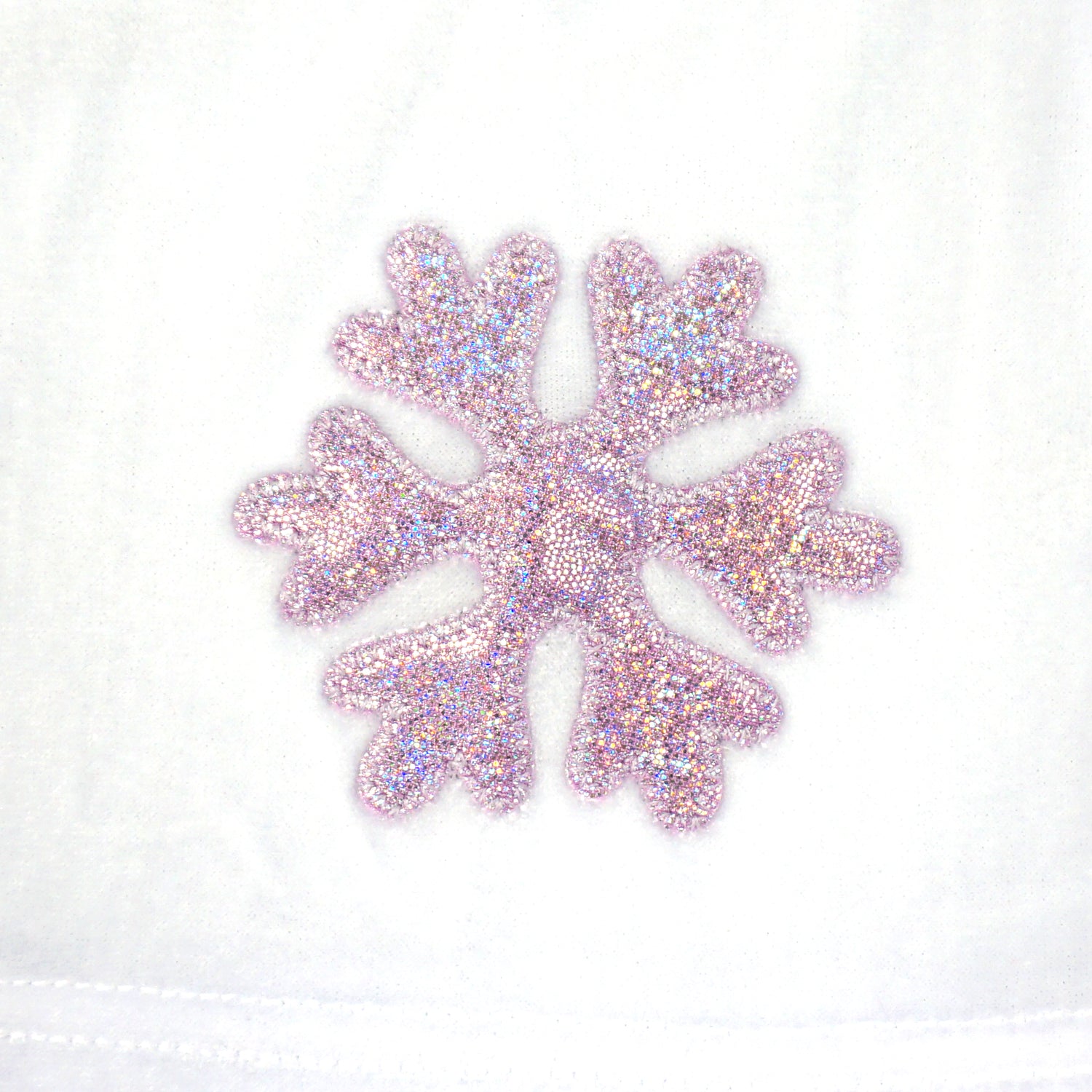 Funtasia Too Girls White Top - Sparkly Snowflake
