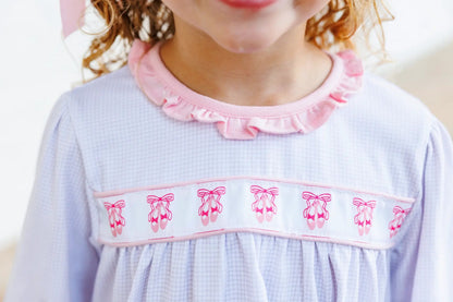 Trotter Street Kids Girls Purple Twinkle Toes Dress