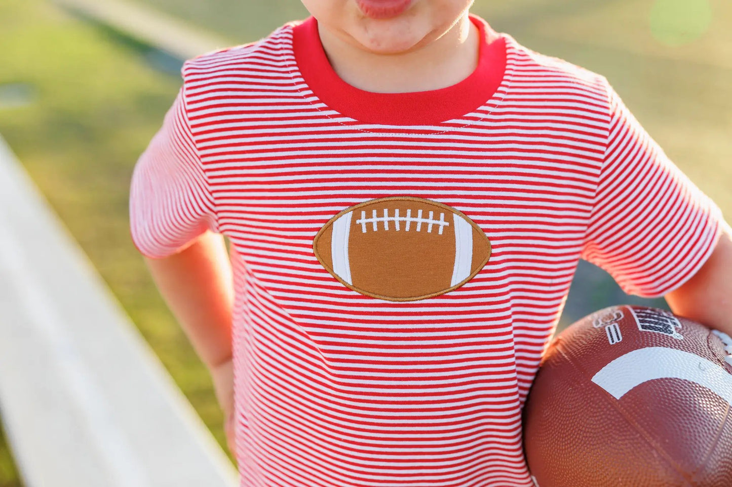 Trotter Street Kids Boys Football Shirt - Red