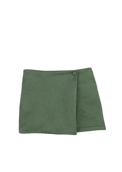 Luli & Me Gabby Girls Avery Skort - Green