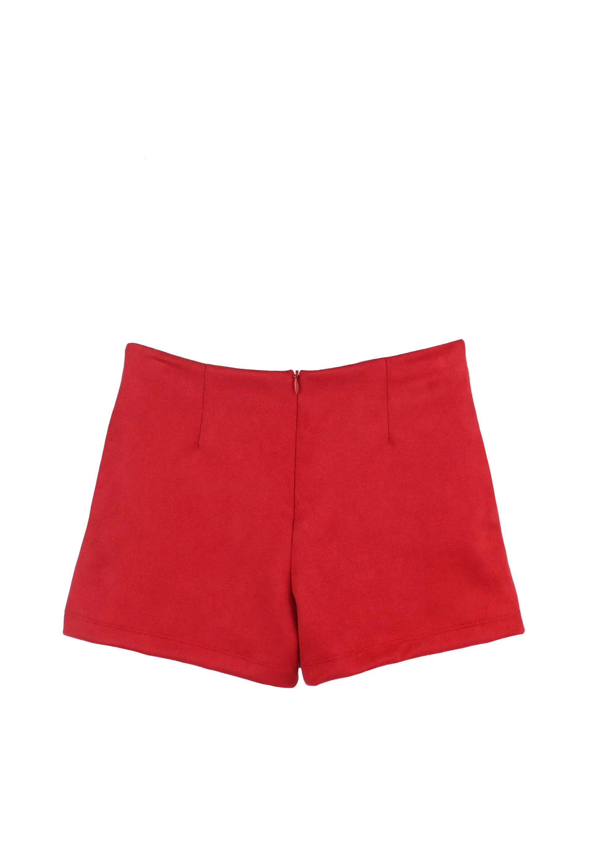 Luli & Me Gabby Girls Avery Skort - Red