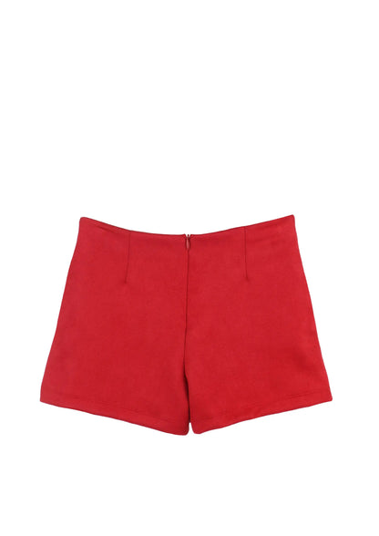 Luli & Me Gabby Girls Avery Skort - Red